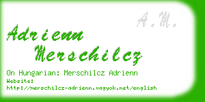 adrienn merschilcz business card